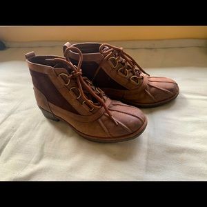 Uggs Dark Brown Ankle Boots WATERPROOF!